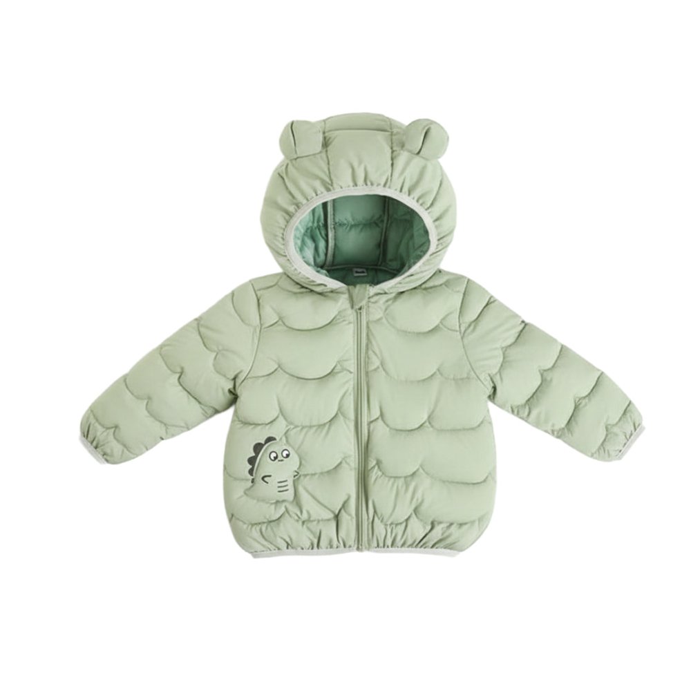 Olive Cozy Puffer 🧸 - Tiny Dost
